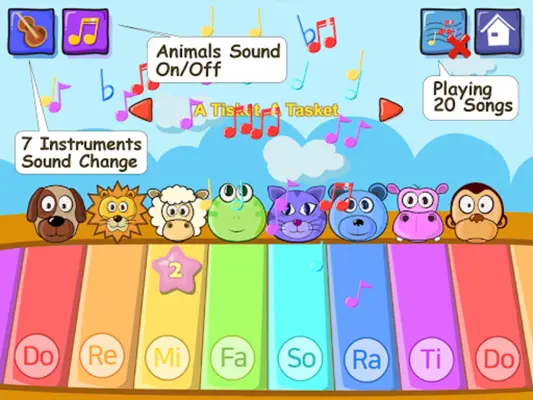 Children Piano - Instruments android App screenshot 3